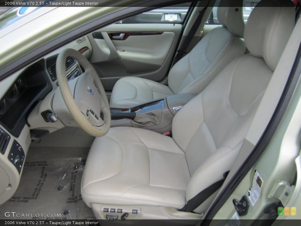 Taupe/Light Taupe Interior Photo for the 2006 Volvo V70 2.5T #49009853