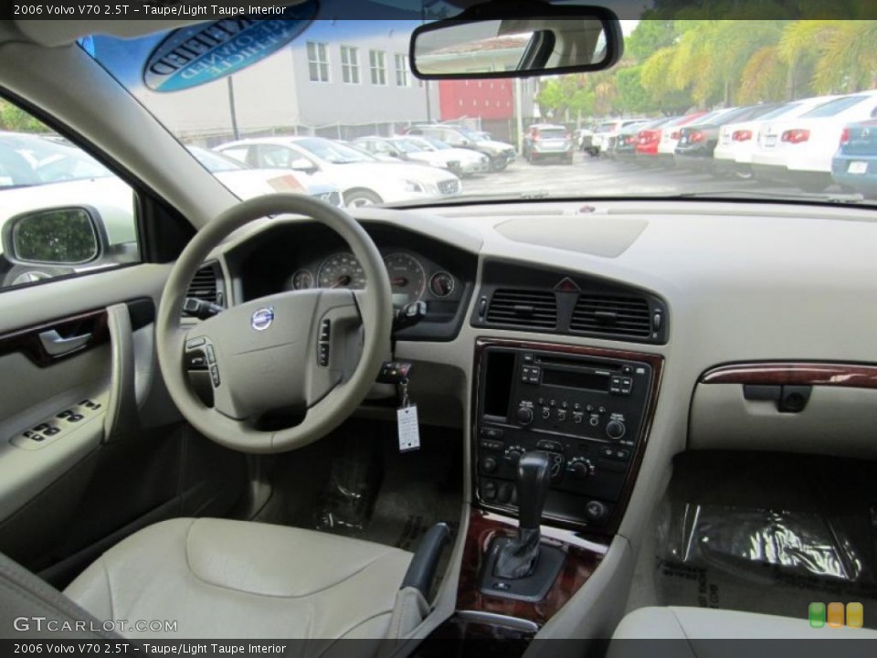 Taupe/Light Taupe Interior Dashboard for the 2006 Volvo V70 2.5T #49009898