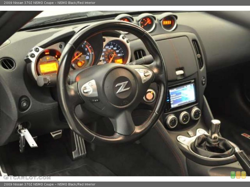 NISMO Black/Red Interior Photo for the 2009 Nissan 370Z NISMO Coupe #49013594
