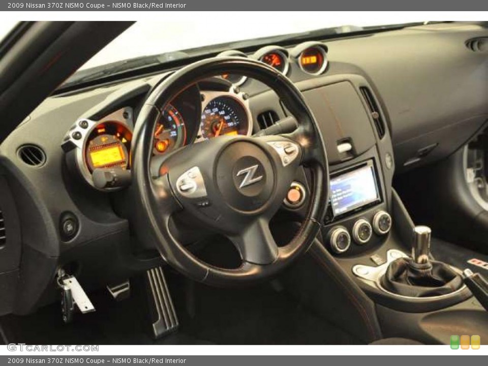 NISMO Black/Red Interior Photo for the 2009 Nissan 370Z NISMO Coupe #49013678