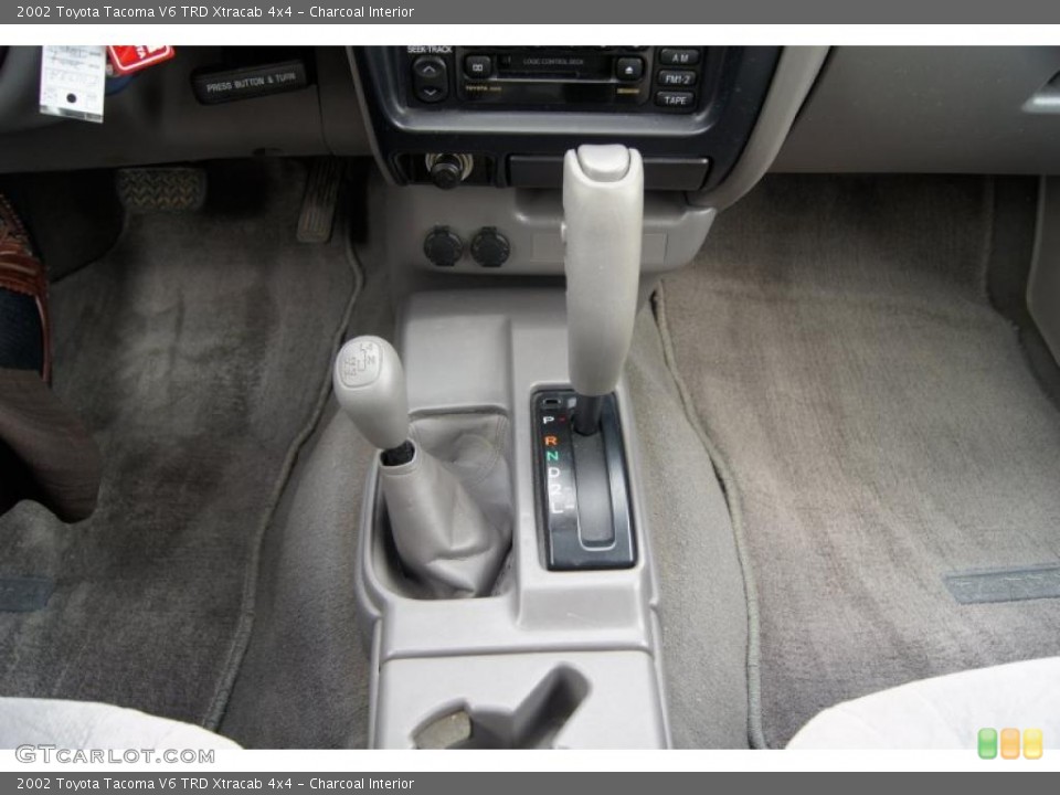 Charcoal Interior Transmission for the 2002 Toyota Tacoma V6 TRD Xtracab 4x4 #49013942