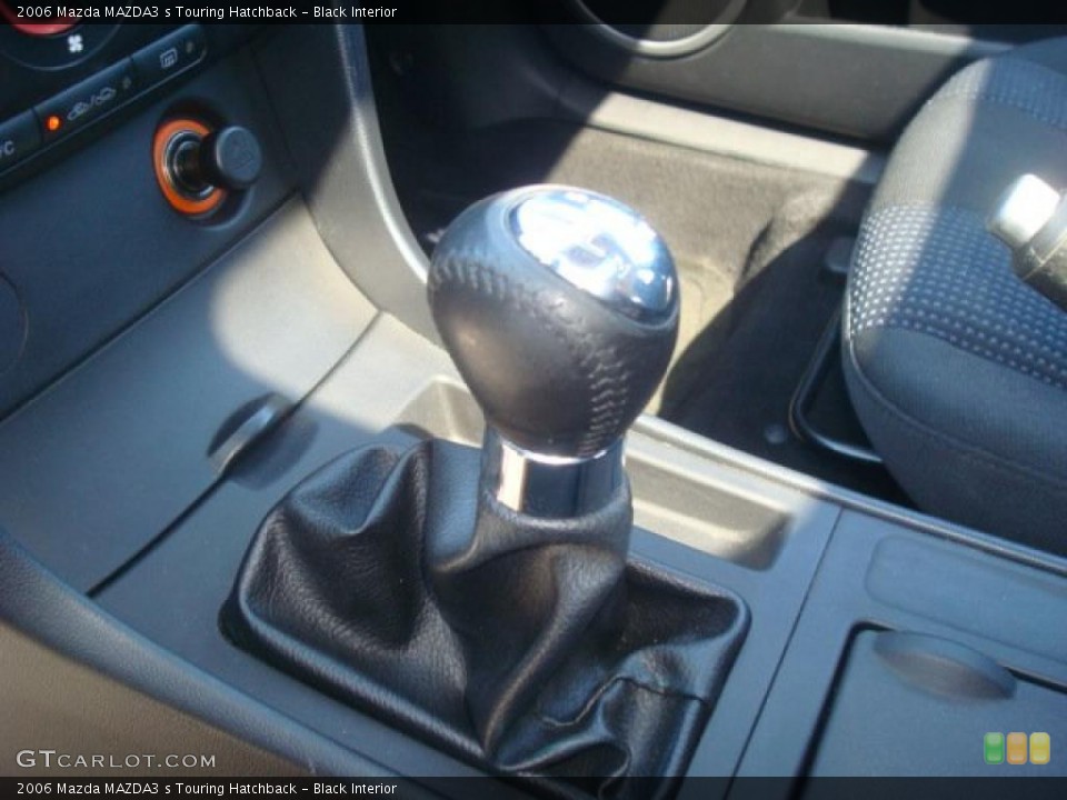 Black Interior Transmission for the 2006 Mazda MAZDA3 s Touring Hatchback #49014365