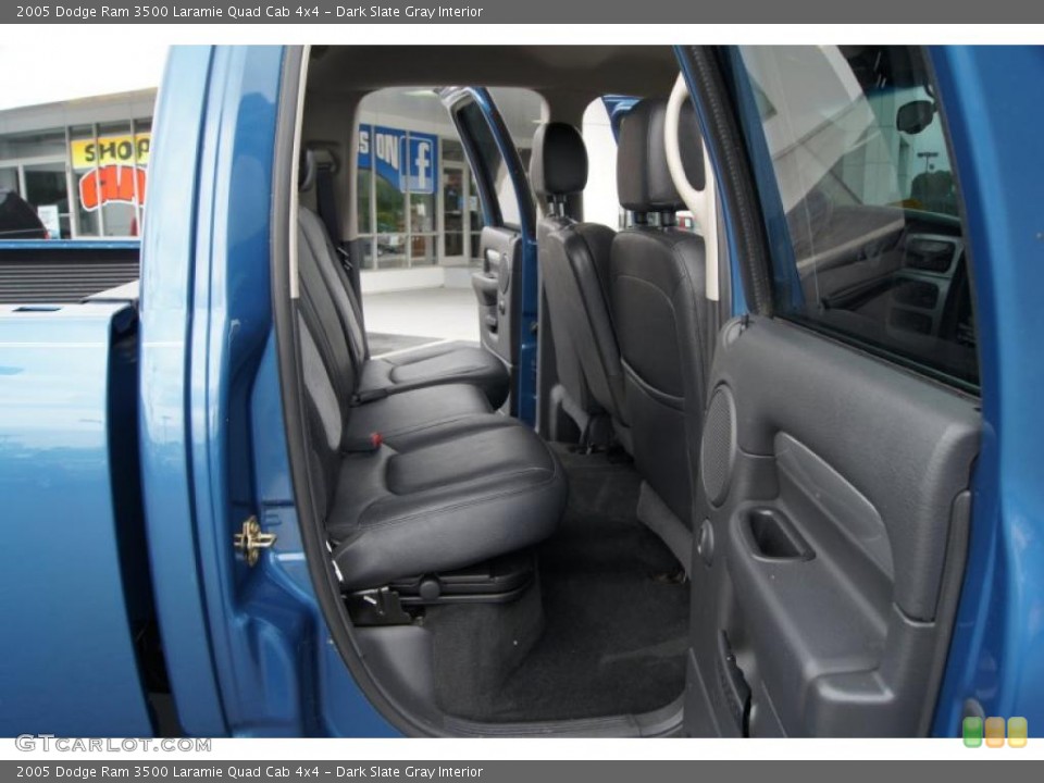 Dark Slate Gray Interior Photo for the 2005 Dodge Ram 3500 Laramie Quad Cab 4x4 #49014566