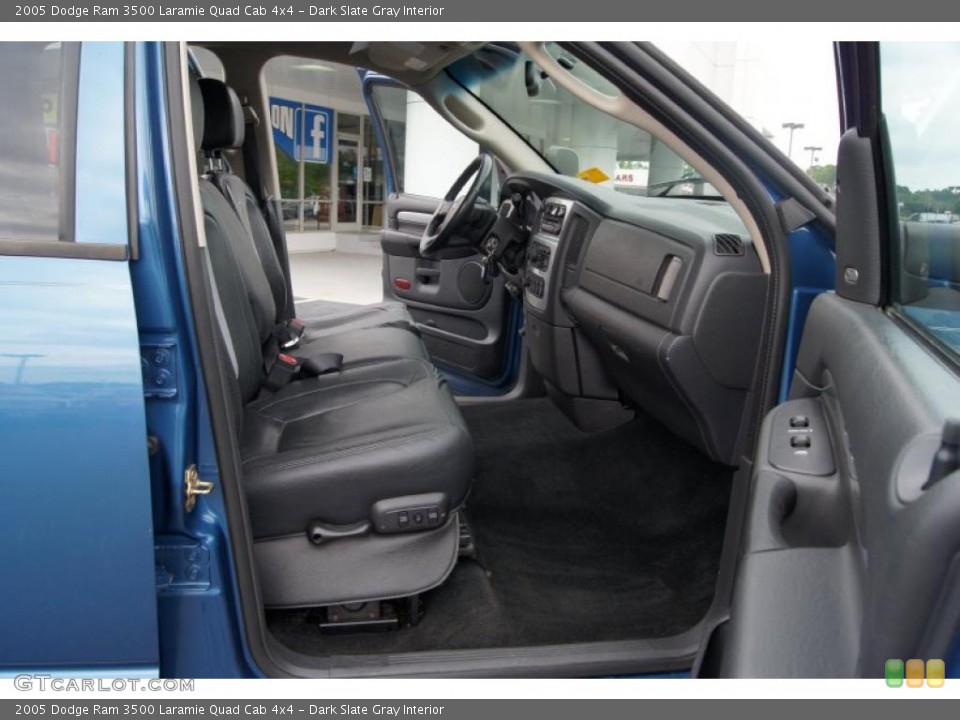 Dark Slate Gray Interior Photo for the 2005 Dodge Ram 3500 Laramie Quad Cab 4x4 #49014596