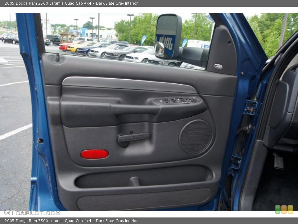 Dark Slate Gray Interior Door Panel for the 2005 Dodge Ram 3500 Laramie Quad Cab 4x4 #49014803