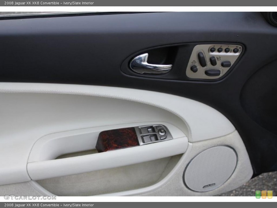 Ivory/Slate Interior Controls for the 2008 Jaguar XK XK8 Convertible #49018994