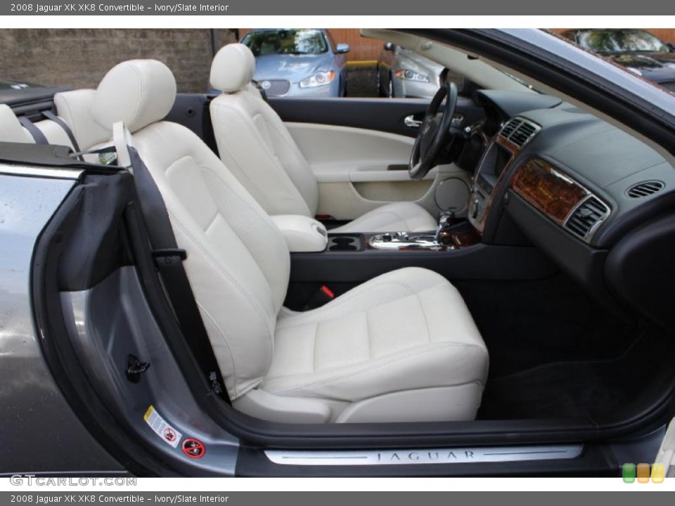 Ivory/Slate Interior Photo for the 2008 Jaguar XK XK8 Convertible #49019150