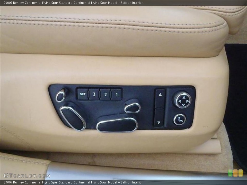 Saffron Interior Controls for the 2006 Bentley Continental Flying Spur  #49020509
