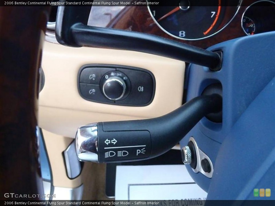 Saffron Interior Controls for the 2006 Bentley Continental Flying Spur  #49020662