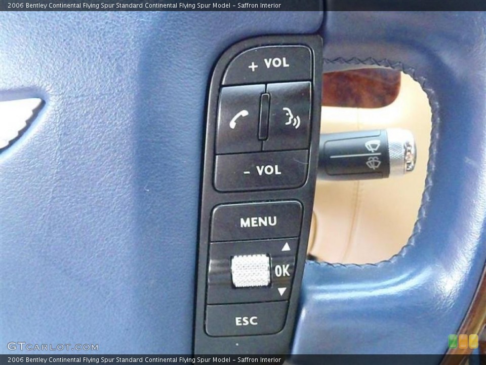 Saffron Interior Controls for the 2006 Bentley Continental Flying Spur  #49020689