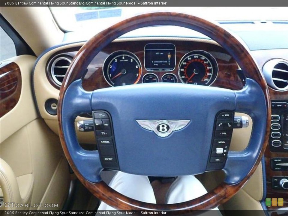 Saffron Interior Steering Wheel for the 2006 Bentley Continental Flying Spur  #49020901