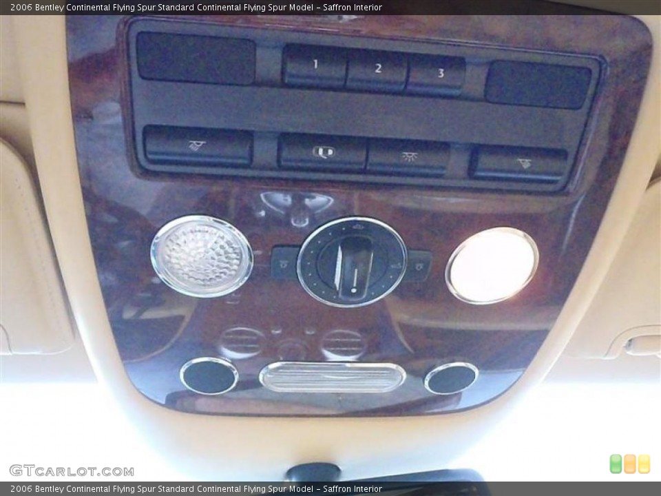 Saffron Interior Controls for the 2006 Bentley Continental Flying Spur  #49020932