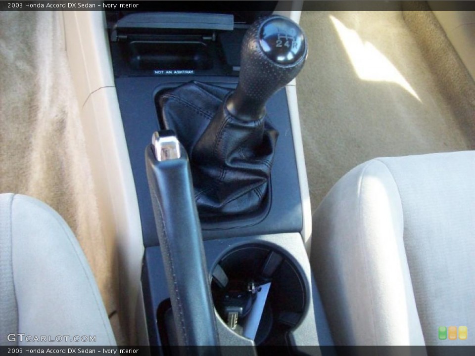 Ivory Interior Transmission for the 2003 Honda Accord DX Sedan #49023248