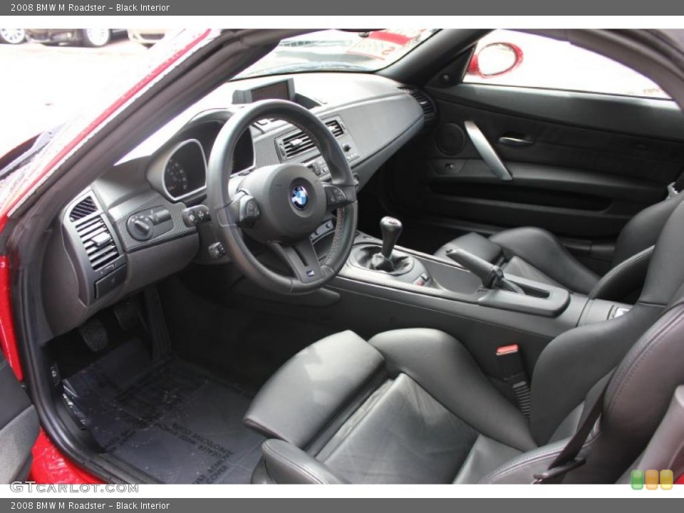 Black Interior Prime Interior for the 2008 BMW M Roadster #49026148