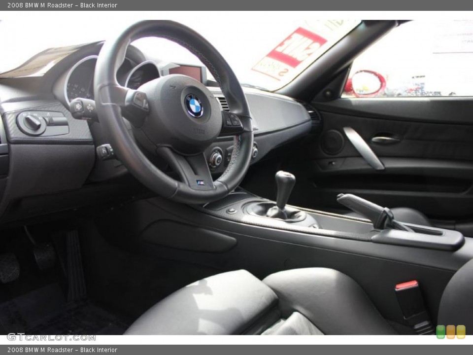 Black Interior Photo for the 2008 BMW M Roadster #49026162
