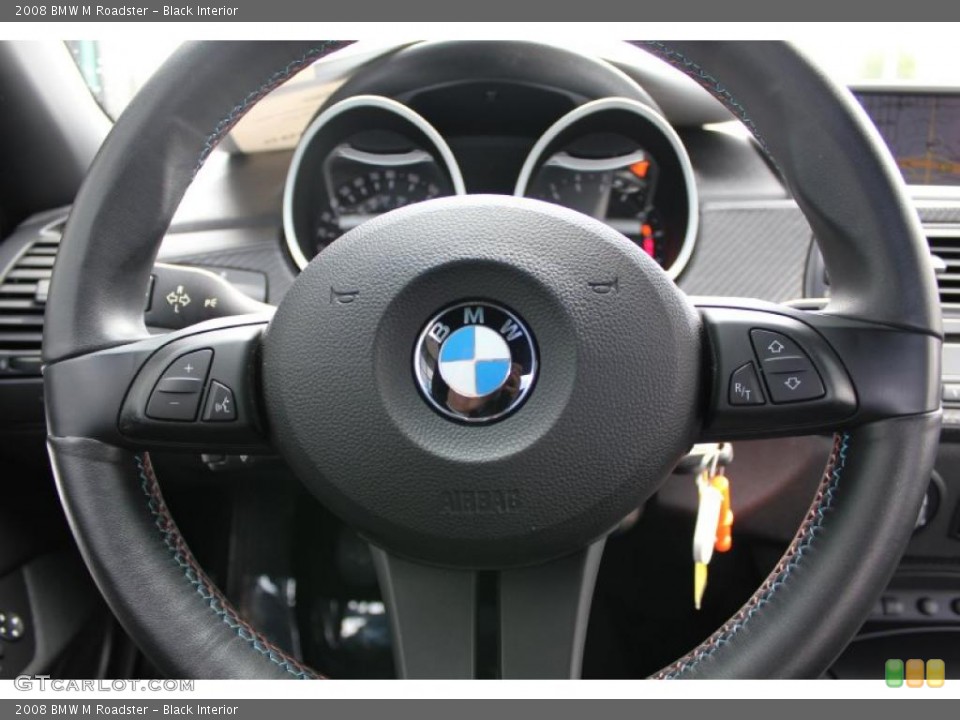 Black Interior Steering Wheel for the 2008 BMW M Roadster #49026264