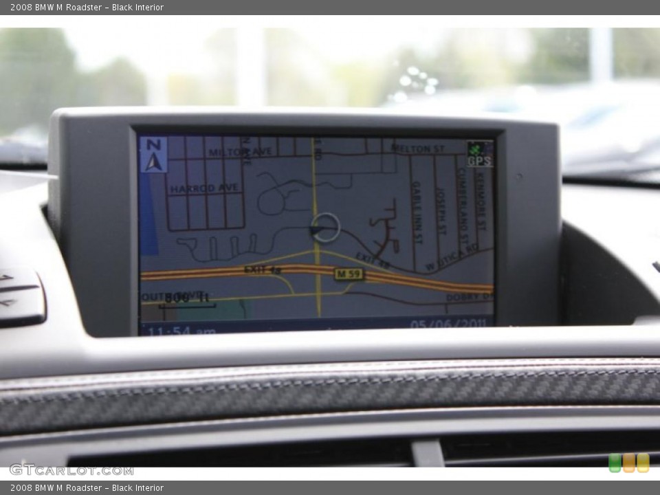 Black Interior Navigation for the 2008 BMW M Roadster #49026279