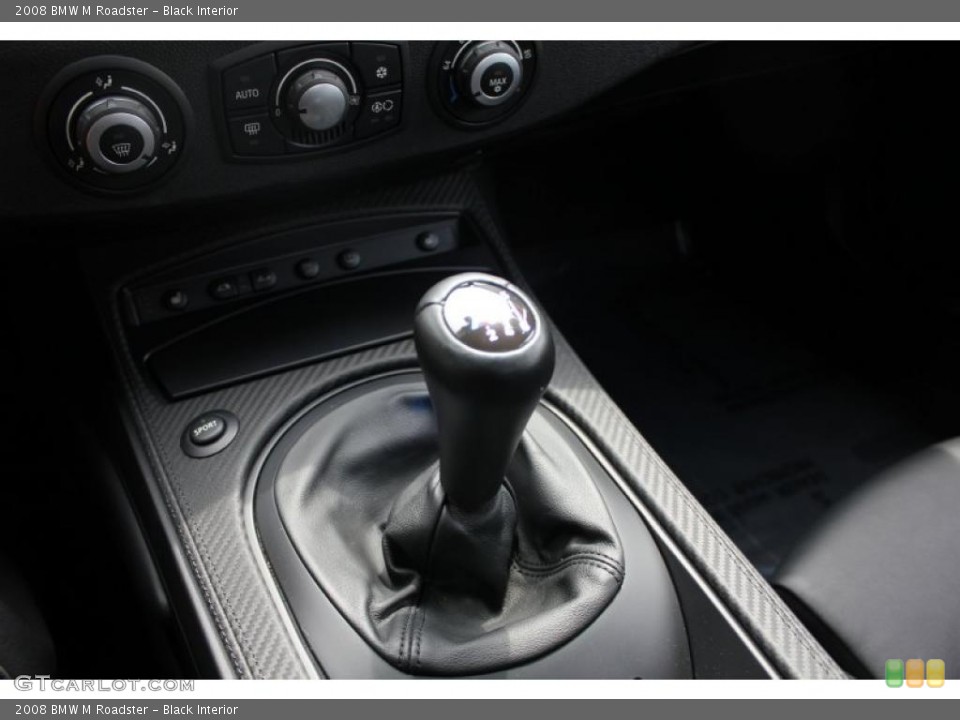 Black Interior Transmission for the 2008 BMW M Roadster #49026321