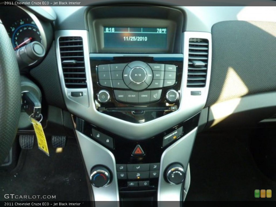 Jet Black Interior Controls for the 2011 Chevrolet Cruze ECO #49033494