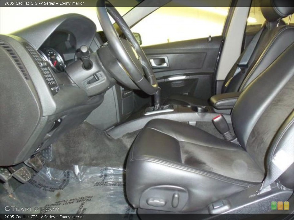 Ebony Interior Photo for the 2005 Cadillac CTS -V Series #49034159