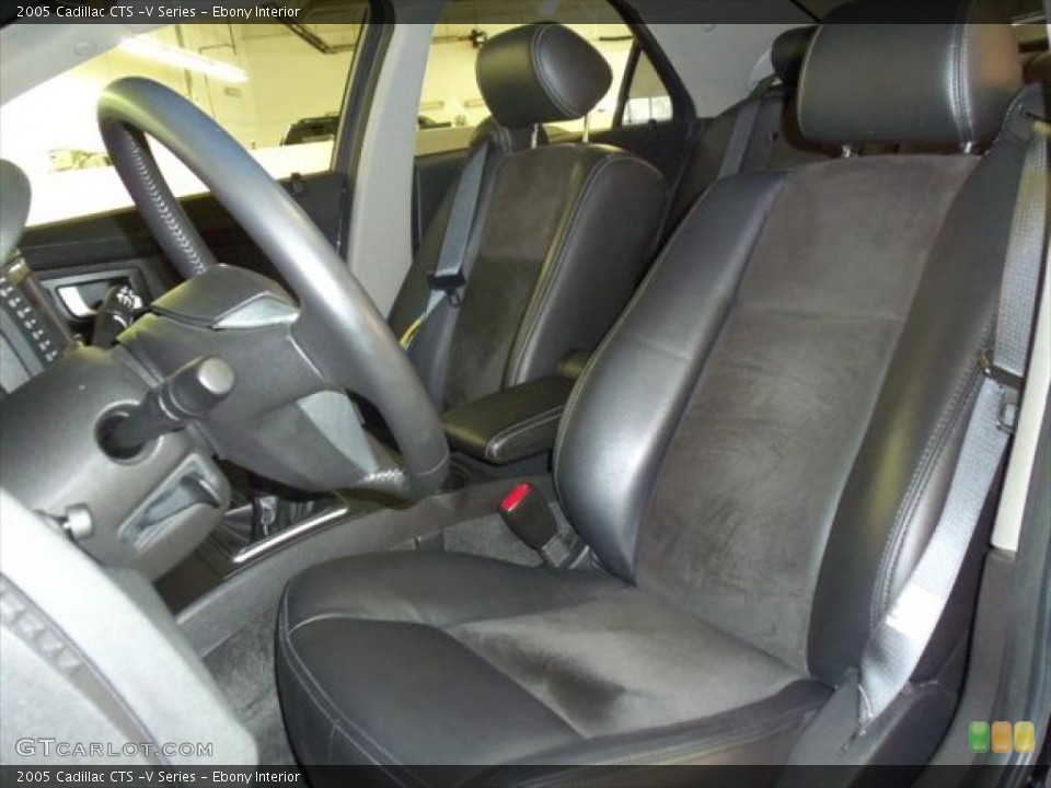 Ebony Interior Photo for the 2005 Cadillac CTS -V Series #49034163
