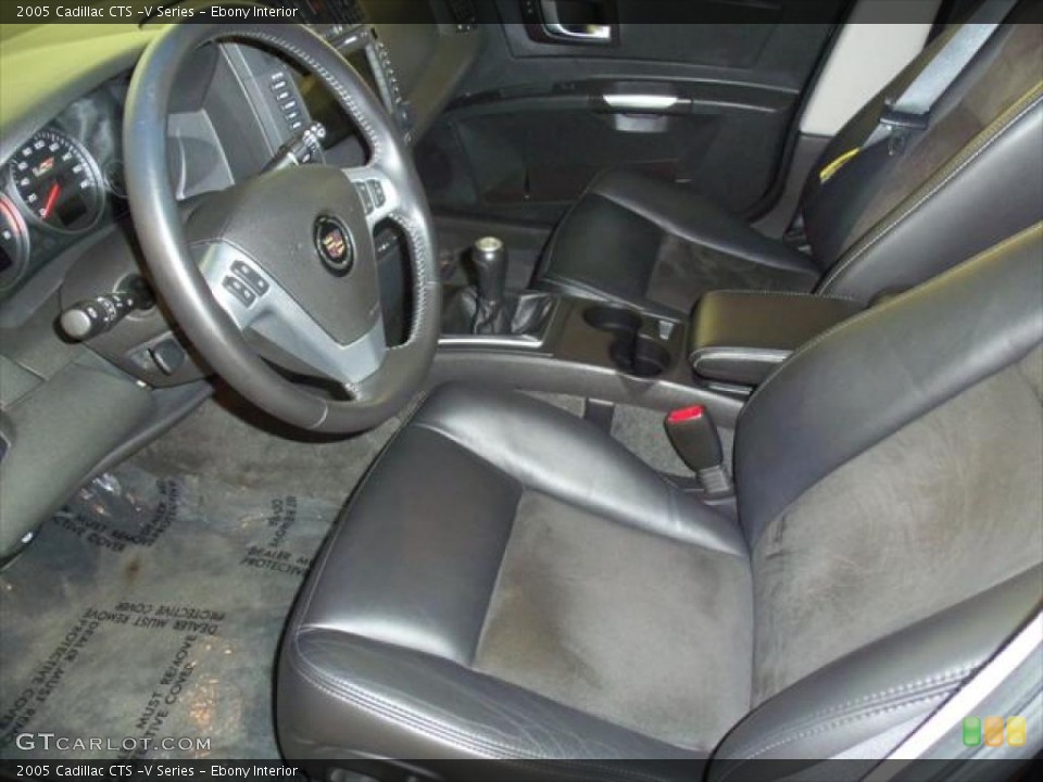 Ebony Interior Photo for the 2005 Cadillac CTS -V Series #49034169