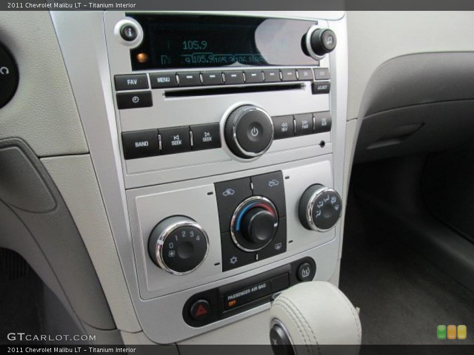 Titanium Interior Controls for the 2011 Chevrolet Malibu LT #49037491