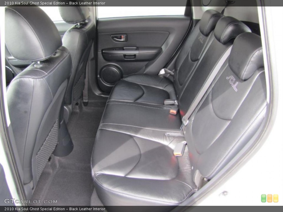 Black Leather Interior Photo for the 2010 Kia Soul Ghost Special Edition #49039995