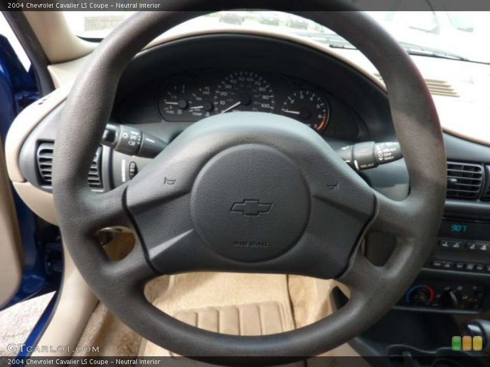 Neutral Interior Steering Wheel for the 2004 Chevrolet Cavalier LS Coupe #49040073