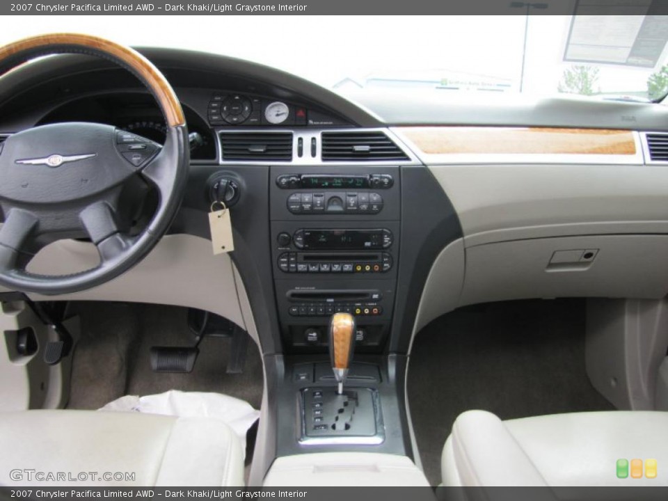 Dark Khaki/Light Graystone Interior Dashboard for the 2007 Chrysler Pacifica Limited AWD #49041651