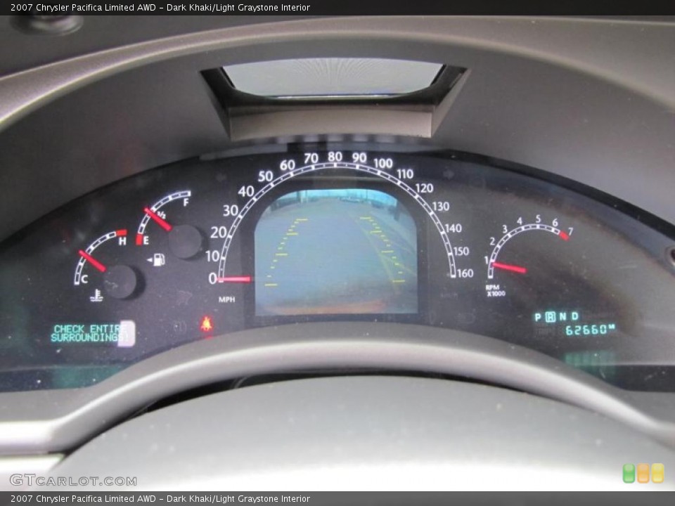 Dark Khaki/Light Graystone Interior Gauges for the 2007 Chrysler Pacifica Limited AWD #49041660