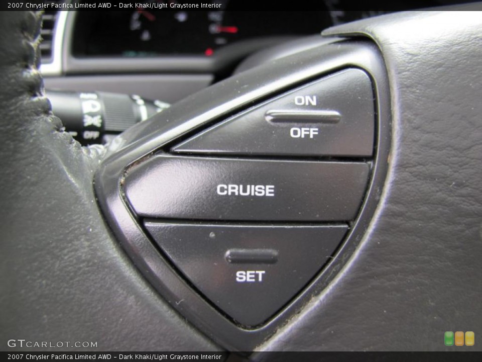 Dark Khaki/Light Graystone Interior Controls for the 2007 Chrysler Pacifica Limited AWD #49041677