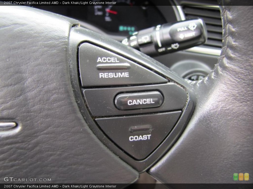 Dark Khaki/Light Graystone Interior Controls for the 2007 Chrysler Pacifica Limited AWD #49041684