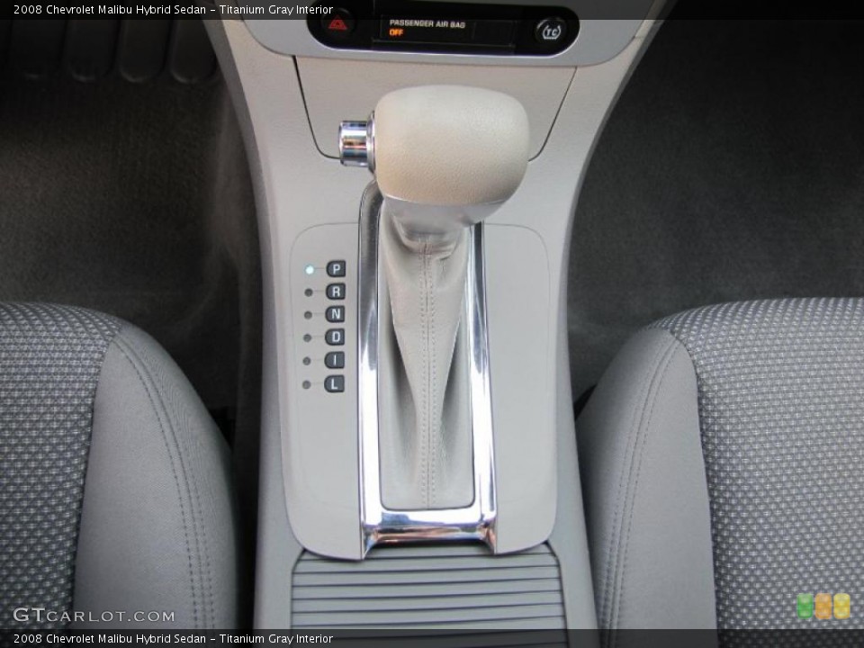 Titanium Gray Interior Transmission for the 2008 Chevrolet Malibu Hybrid Sedan #49042662