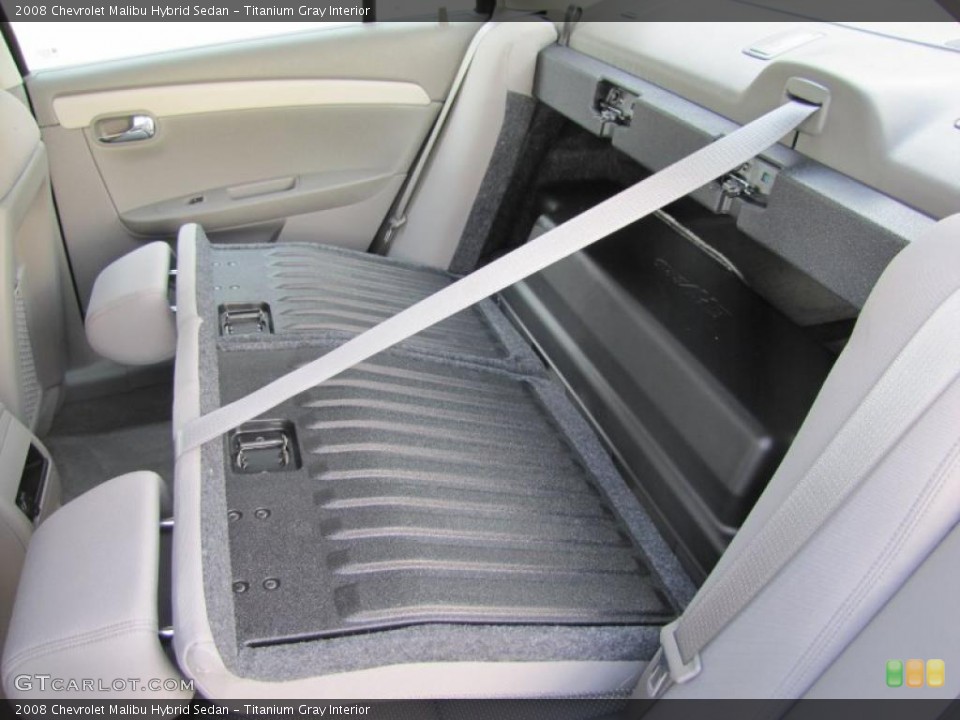 Titanium Gray Interior Trunk for the 2008 Chevrolet Malibu Hybrid Sedan #49042734
