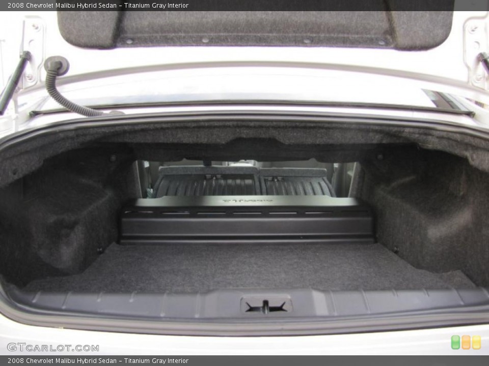 Titanium Gray Interior Trunk for the 2008 Chevrolet Malibu Hybrid Sedan #49042743