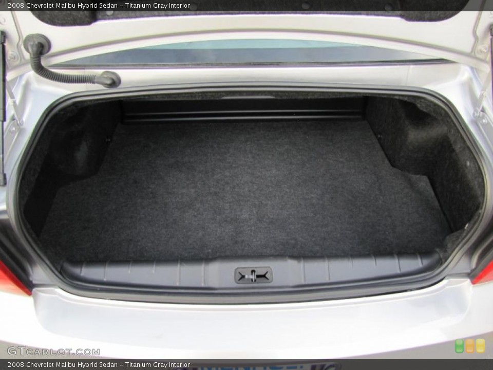 Titanium Gray Interior Trunk for the 2008 Chevrolet Malibu Hybrid Sedan #49042752