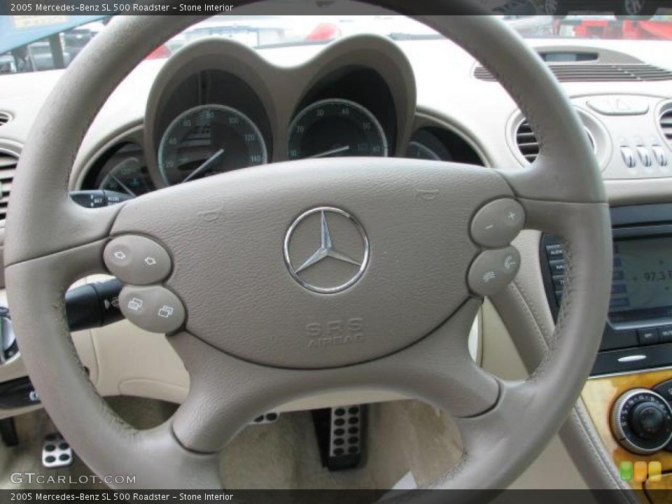Stone Interior Steering Wheel for the 2005 Mercedes-Benz SL 500 Roadster #49044468