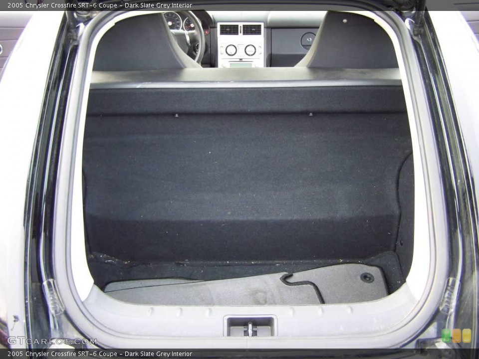 Dark Slate Grey Interior Trunk for the 2005 Chrysler Crossfire SRT-6 Coupe #4904726