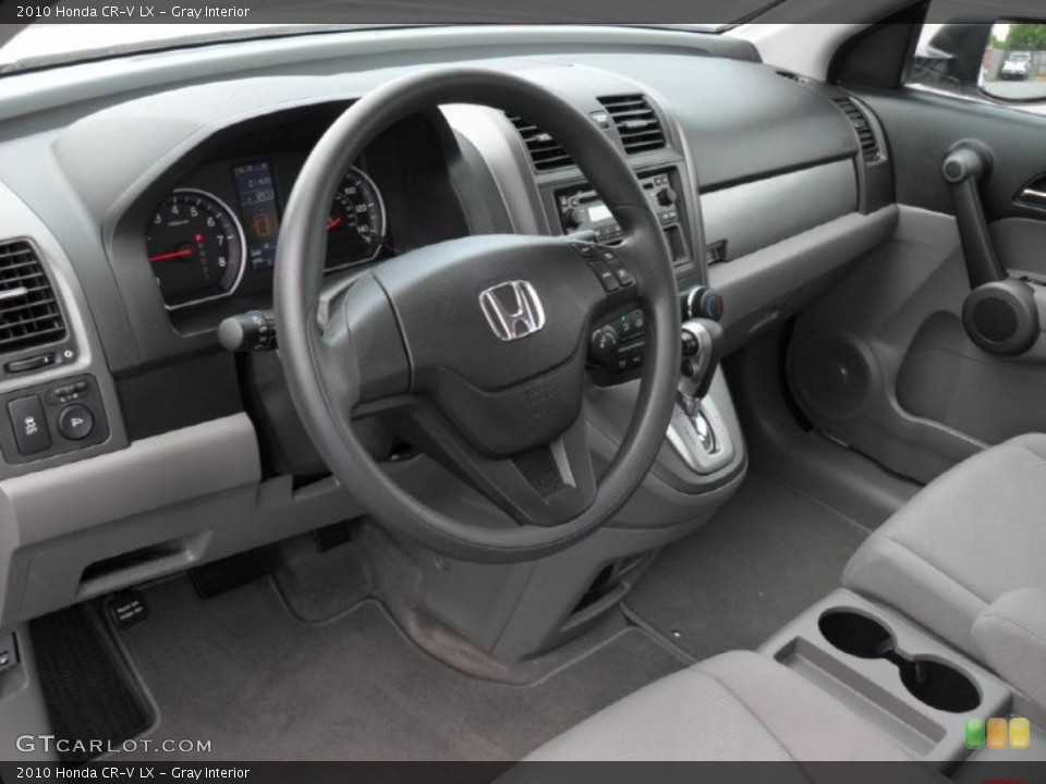 Gray Interior Photo for the 2010 Honda CR-V LX #49048383