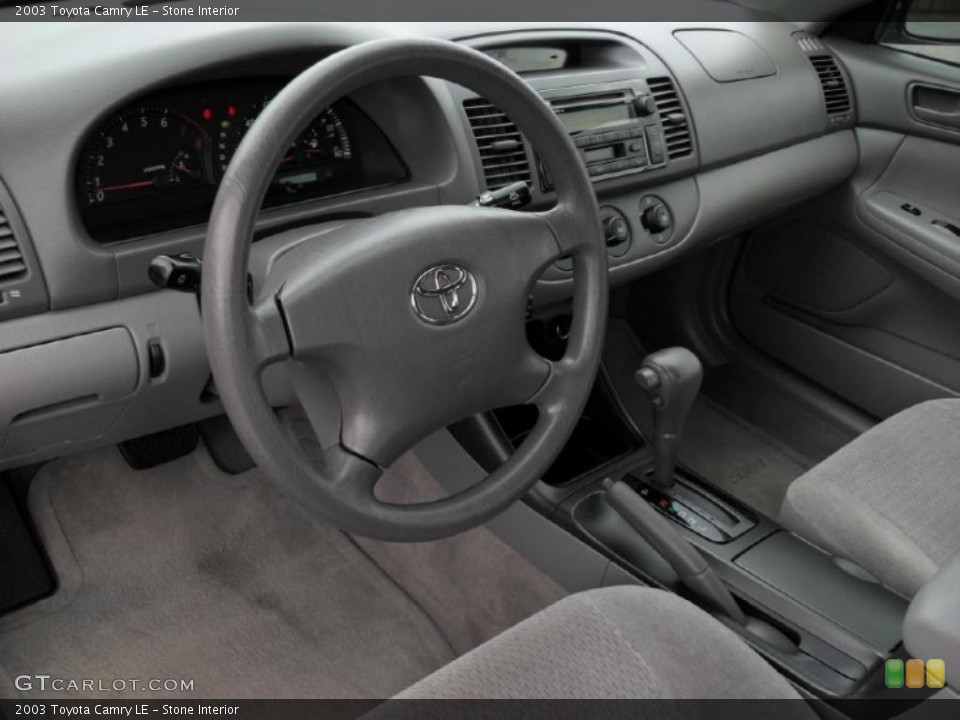 Stone Interior Photo for the 2003 Toyota Camry LE #49048758
