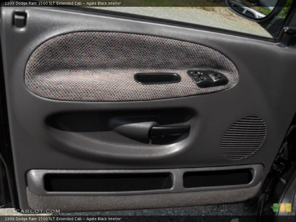 Agate Black Interior Door Panel for the 1999 Dodge Ram 1500 SLT Extended Cab #49049871