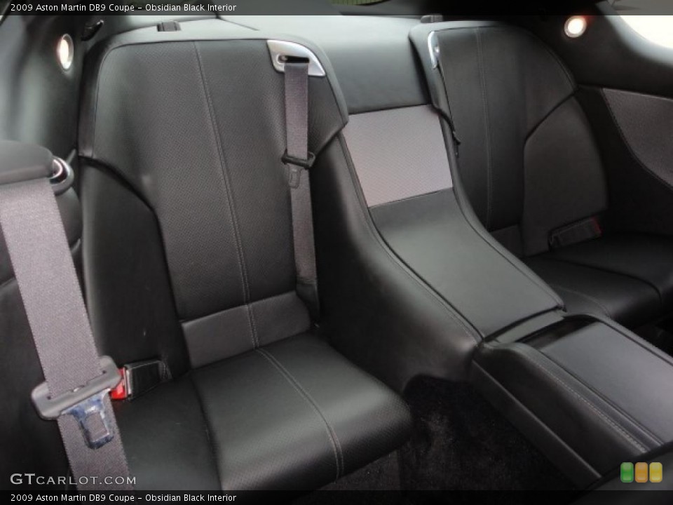 Obsidian Black Interior Photo for the 2009 Aston Martin DB9 Coupe #49051844