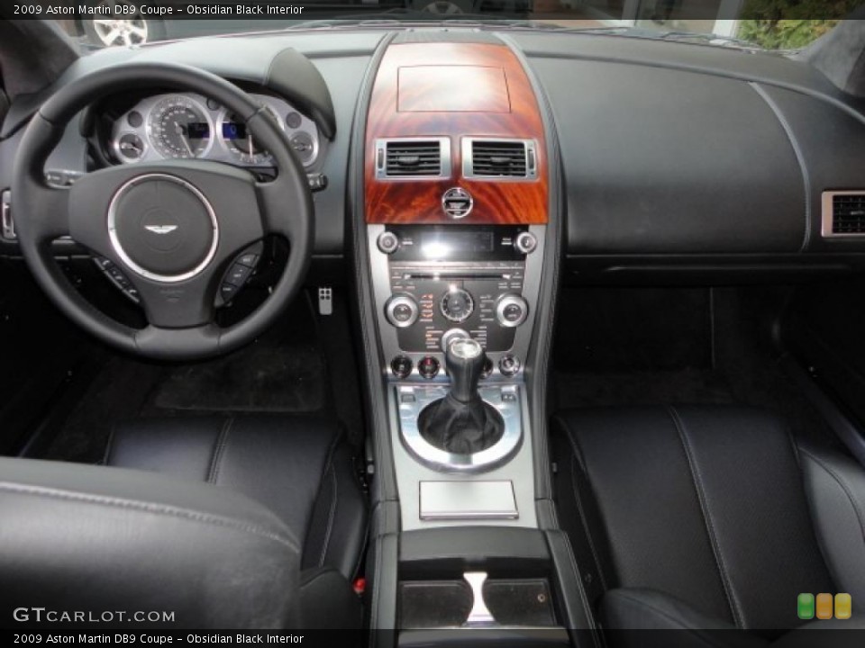 Obsidian Black Interior Dashboard for the 2009 Aston Martin DB9 Coupe #49051874