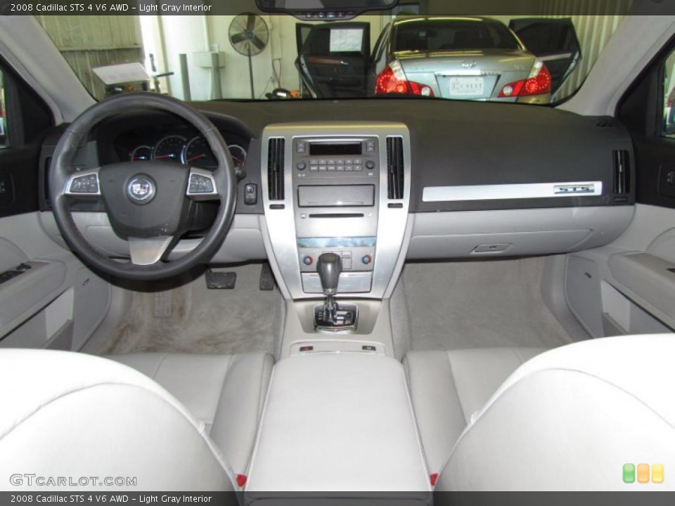 Light Gray Interior Dashboard for the 2008 Cadillac STS 4 V6 AWD #49051991
