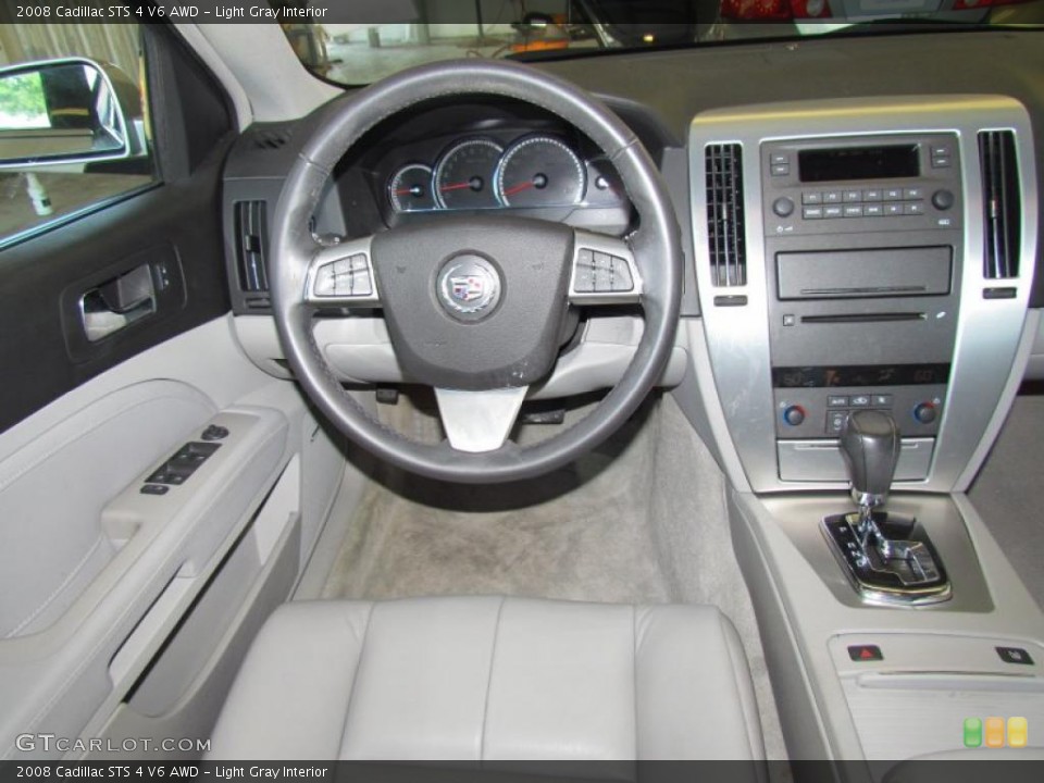 Light Gray Interior Dashboard for the 2008 Cadillac STS 4 V6 AWD #49052005