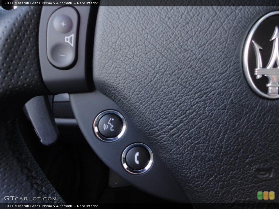 Nero Interior Controls for the 2011 Maserati GranTurismo S Automatic #49052942