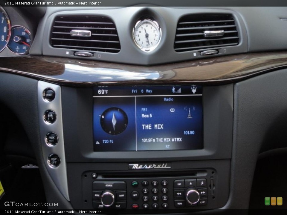 Nero Interior Controls for the 2011 Maserati GranTurismo S Automatic #49053032