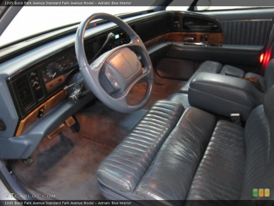 Adriatic Blue Interior Photo for the 1995 Buick Park Avenue  #49053524