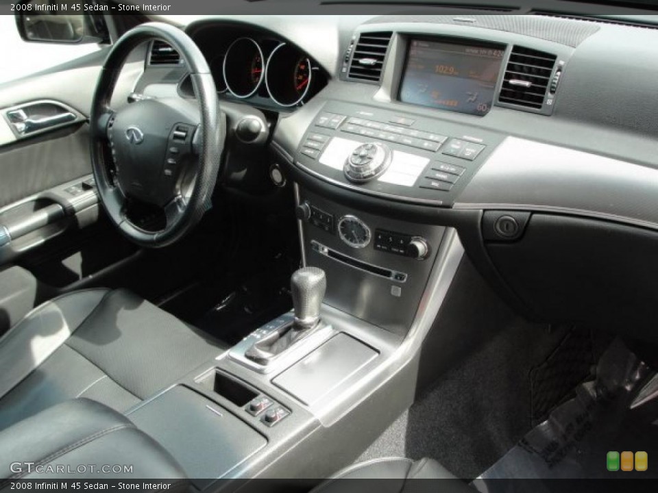 Stone Interior Dashboard for the 2008 Infiniti M 45 Sedan #49055252